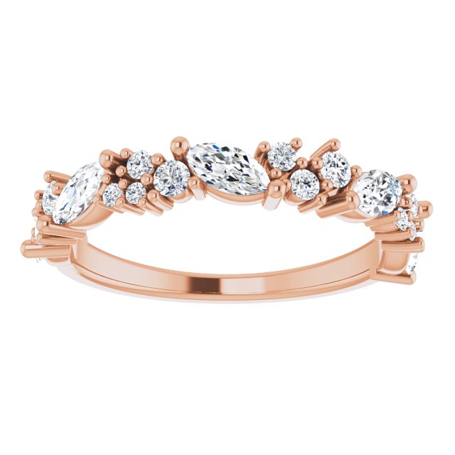7/8 CTW Natural Diamond Anniversary Band