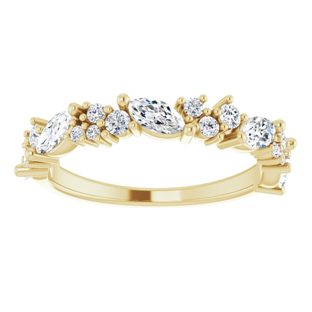 7/8 CTW Natural Diamond Anniversary Band