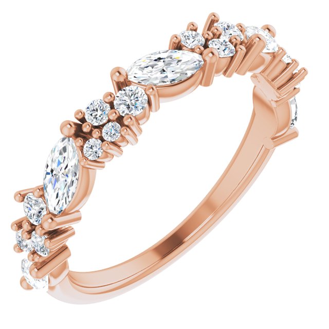 7/8 CTW Natural Diamond Anniversary Band