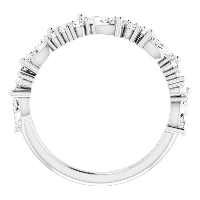 7/8 CTW Natural Diamond Anniversary Band