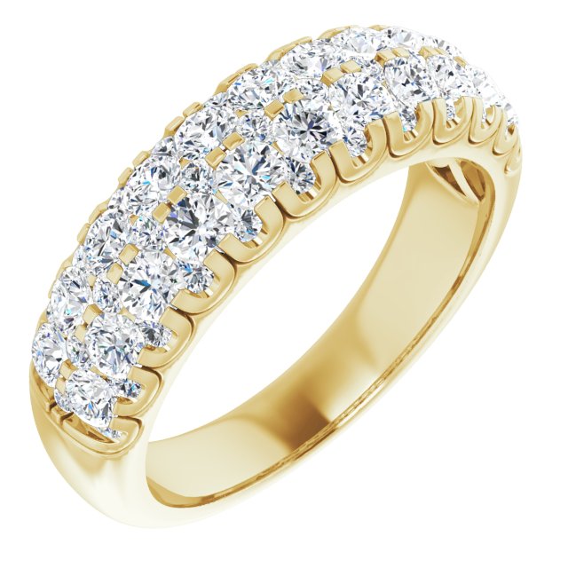 1 1/2 CTW natural Diamond Anniversary Band