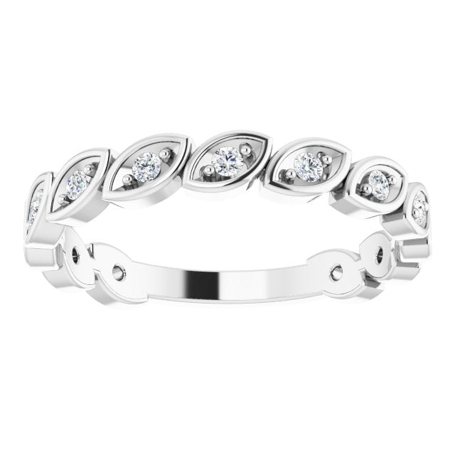 Round 1/5 CTW Lab-Grown Diamond Anniversary Band