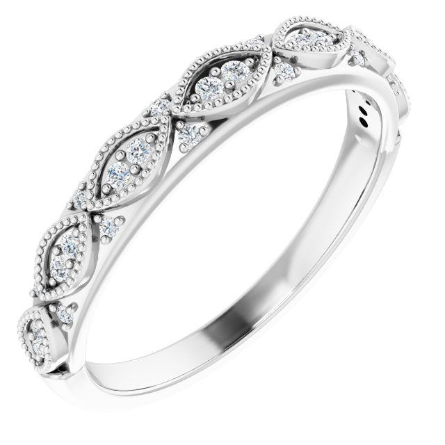 1/8 CTW Natural Diamond Anniversary Band