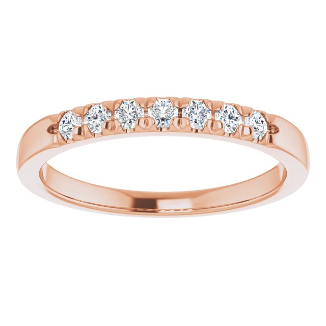 Round 1/4 CTW Lab-Grown Diamond Anniversary Band