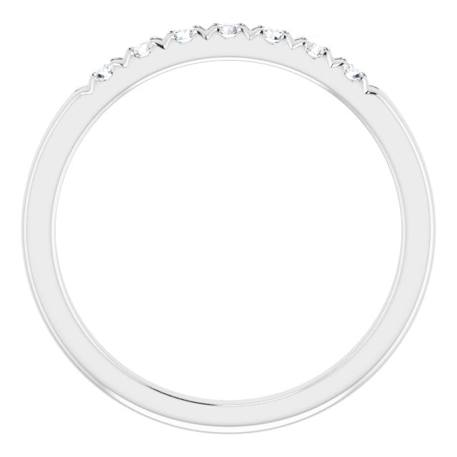 Round 1/4 CTW Lab-Grown Diamond Anniversary Band