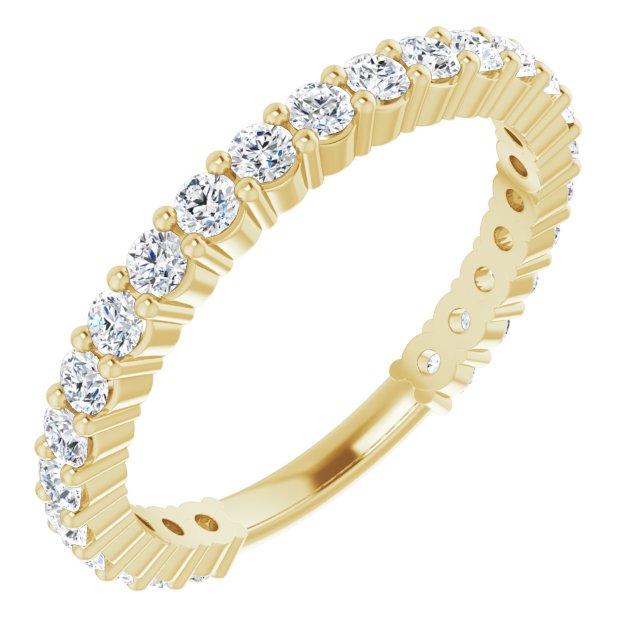 Round 7/8 CTW Lab-Grown Diamond Anniversary Band
