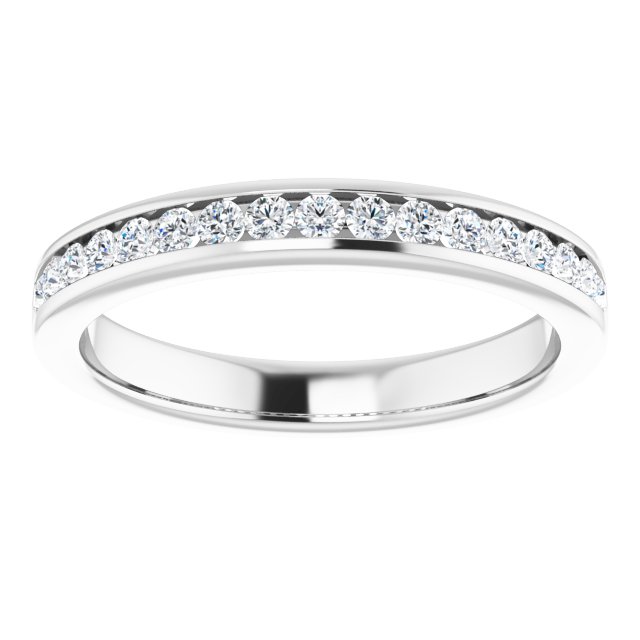 Round 1/3 CTW Lab-Grown Diamond Anniversary Band