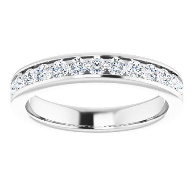 Round 5/8 CTW Lab-Grown Diamond Anniversary Band