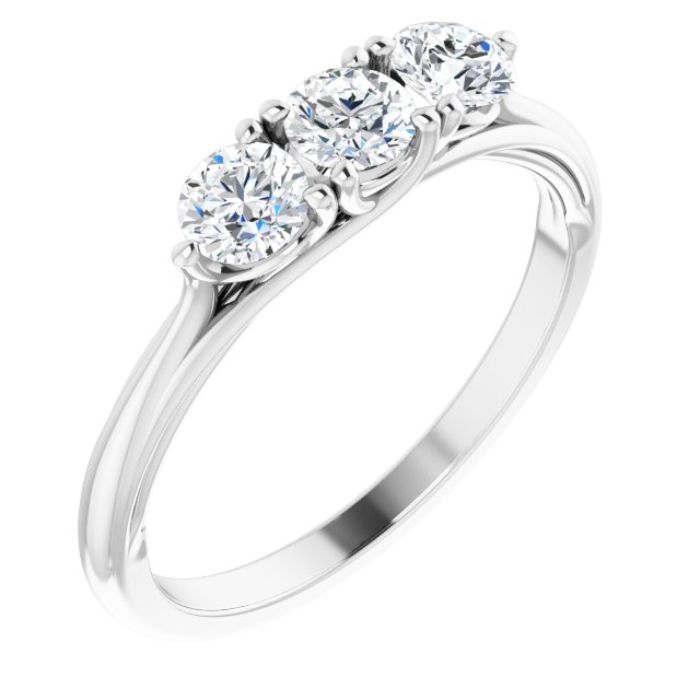 Round 5/8 CTW Natural Diamond Anniversary Band