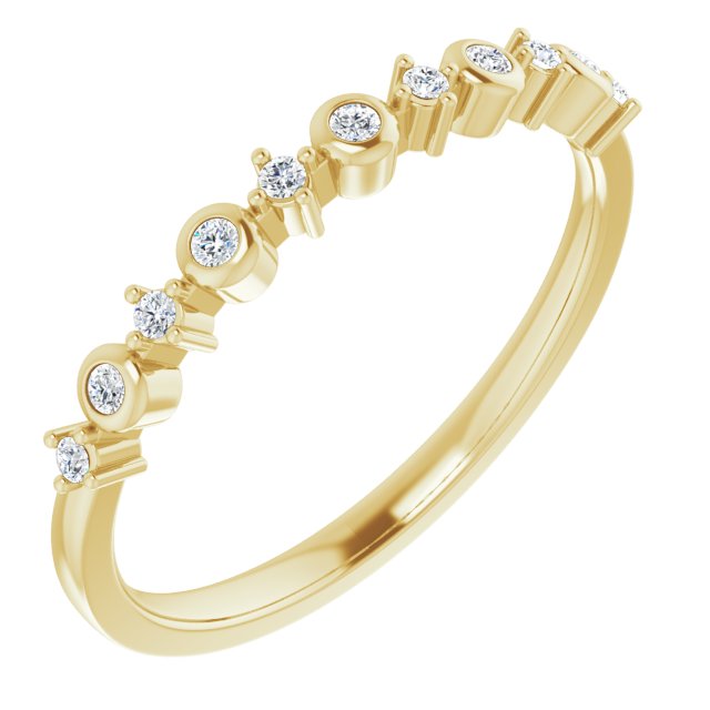 1/10 CTW Natural Diamond Ring