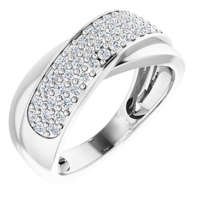5/8 CTW Natural Diamond Ring
