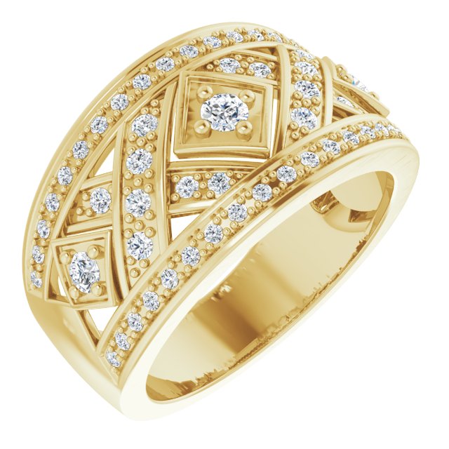 1/2 CTW Natural Diamond Ring