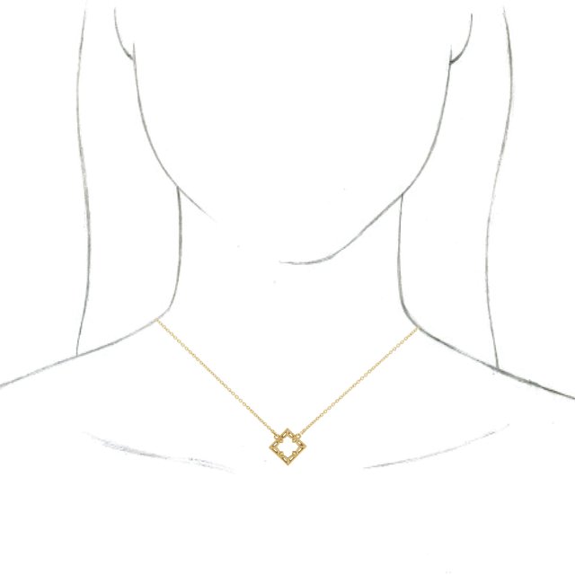 Vintage-Inspired Geometric Necklace