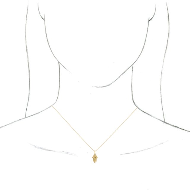 Hamsa Necklace