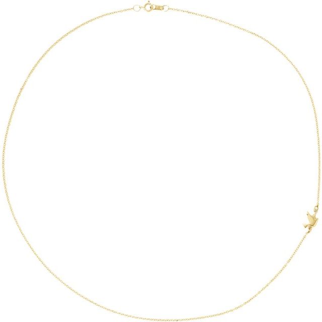 Off-Center Holy Spirit Dove Necklace