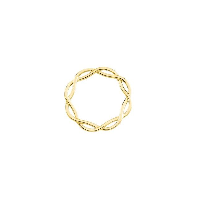 Infinity-Inspired Circle Pendant