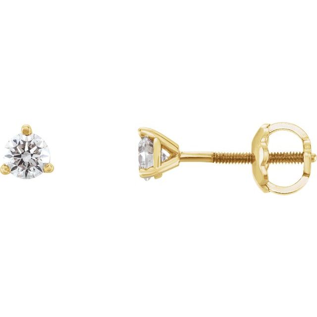 Round 1/4 CTW Natural Diamond Earrings