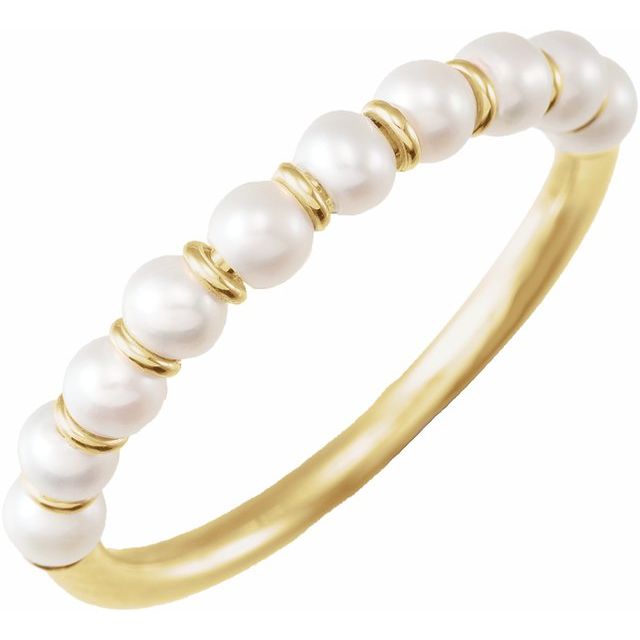 Cultured Freshwater Pearl Ring
