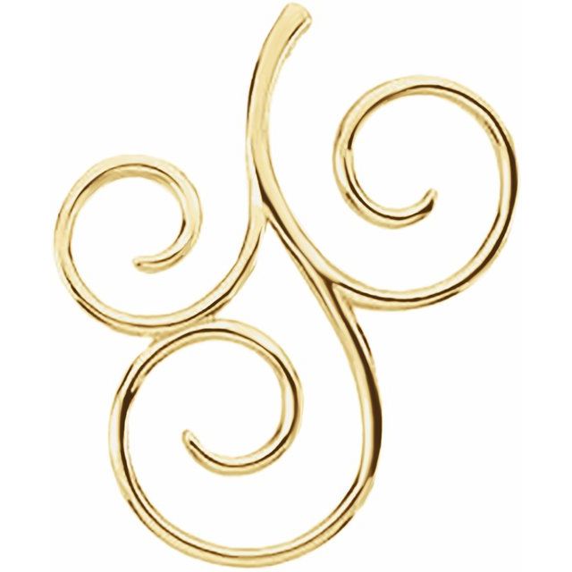 Scroll Pendant