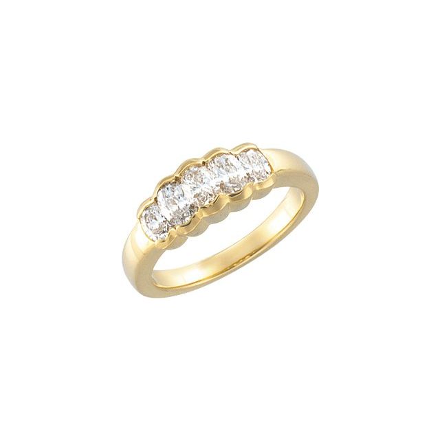 1 CTW Natural Diamond Anniversary Band