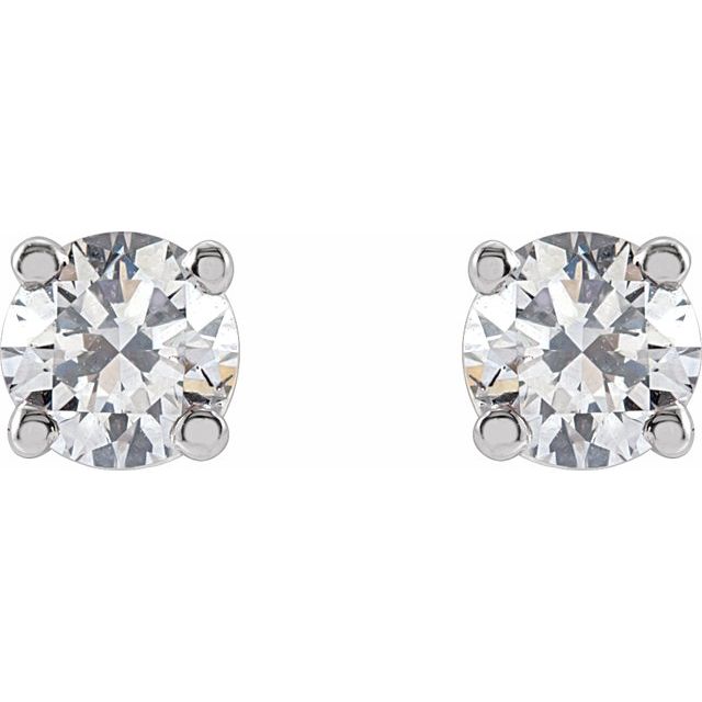 Round 1/3 CTW Lab-Grown Diamond Stud Earrings