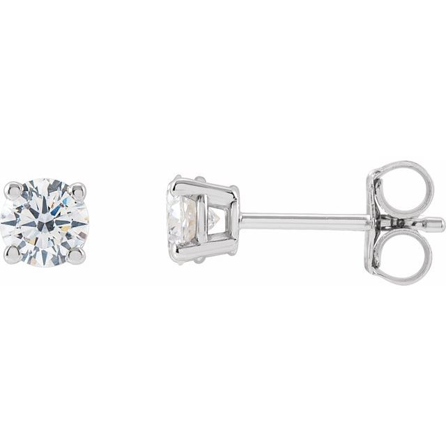 Round 1/2 CTW Lab-Grown Diamond Stud Earrings