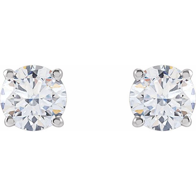 Round 1 CTW Lab-Grown Diamond Stud Earrings