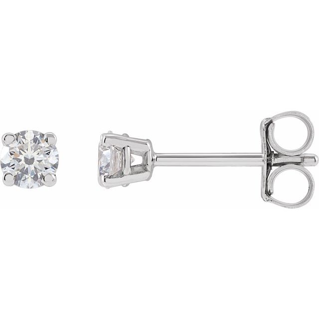 Round 1/4 CTW Lab-Grown Diamond Stud Earrings