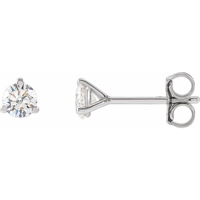 Round 1/3 CTW Lab-Grown Diamond Stud Earrings