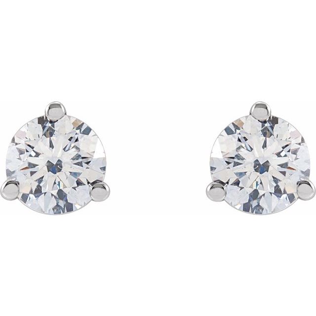 Round 1/2 CTW Lab-Grown Diamond Stud Earrings