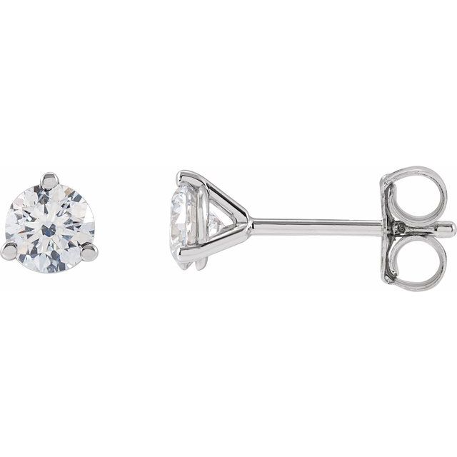 Round 1/2 CTW Lab-Grown Diamond Stud Earrings