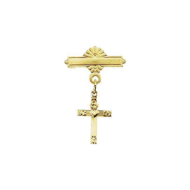 Cross Baptismal Pin
