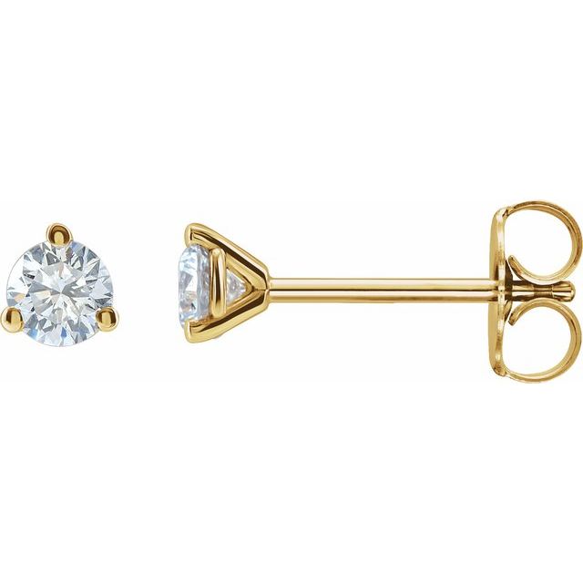 Round 1/2 CTW Lab-Grown Diamond Stud Earrings