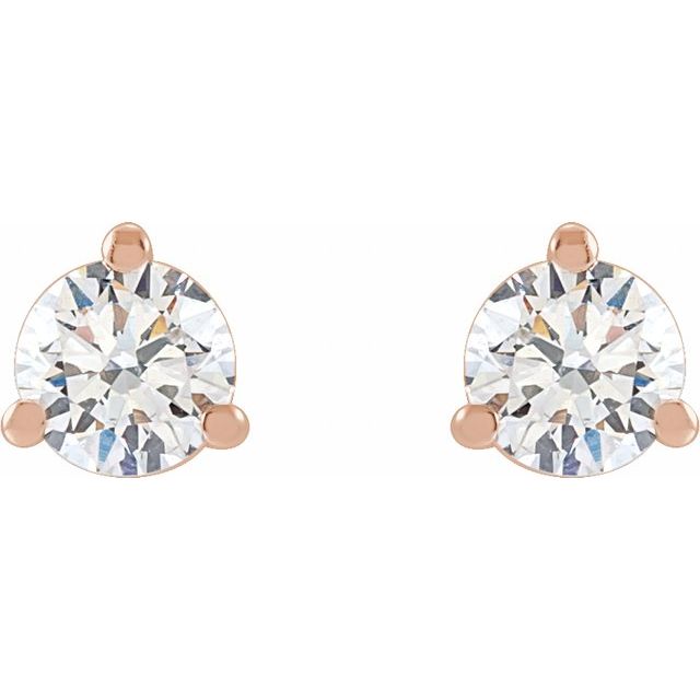 Round 1/3 CTW Lab-Grown Diamond Stud Earrings