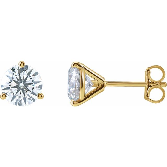 Round 1 1/2 CTW Lab-Grown Diamond Stud Earrings