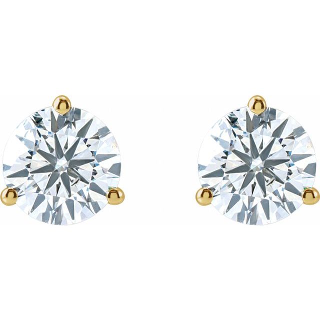 Round 1 1/2 CTW Lab-Grown Diamond Stud Earrings