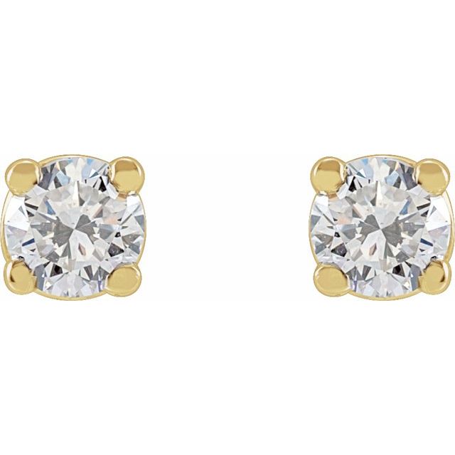 Round 1/3 CTW Lab-Grown Diamond Stud Earrings