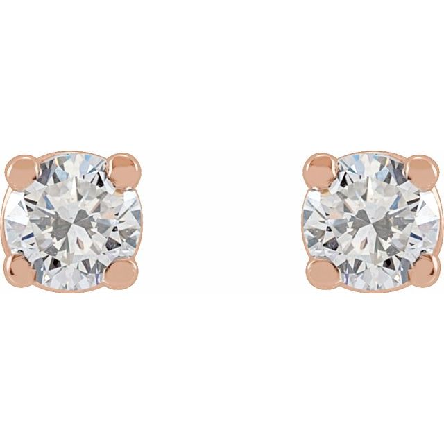 Round 1/3 CTW Lab-Grown Diamond Stud Earrings