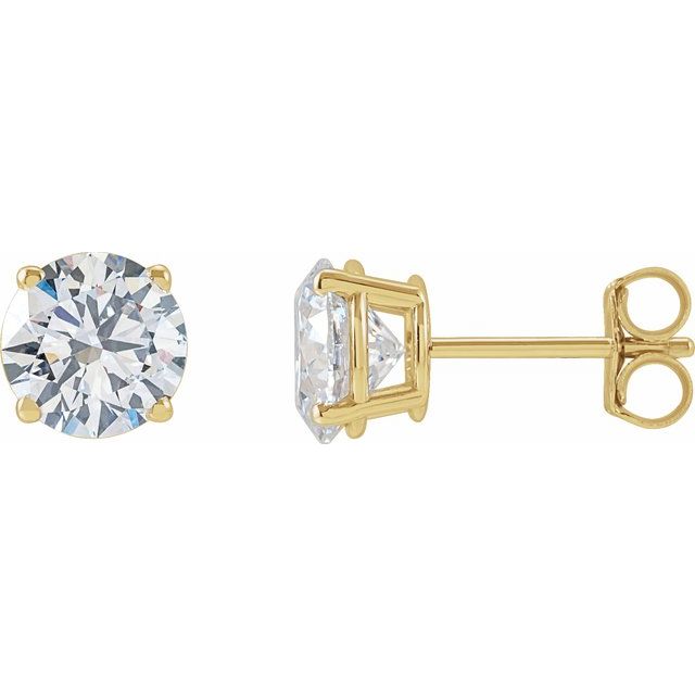 Round 1 1/2 CTW Lab-Grown Diamond Stud Earrings