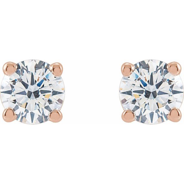 Round 1/2 CTW Lab-Grown Diamond Stud Earrings