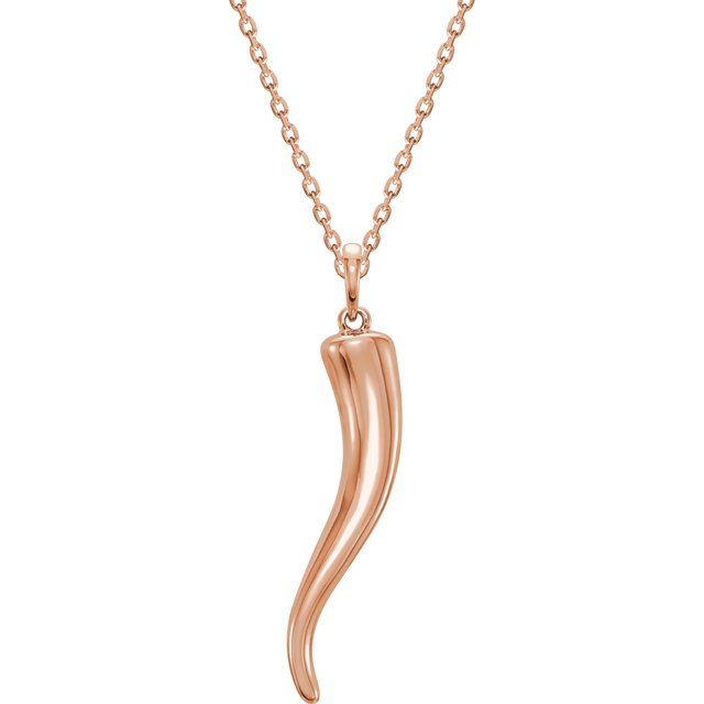 Italian Horn Pendant