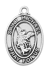 Sterling Silver St. Michael Pendant