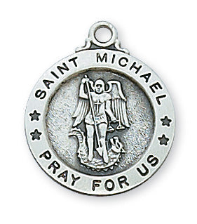 Sterling Silver St. Michael Pendant