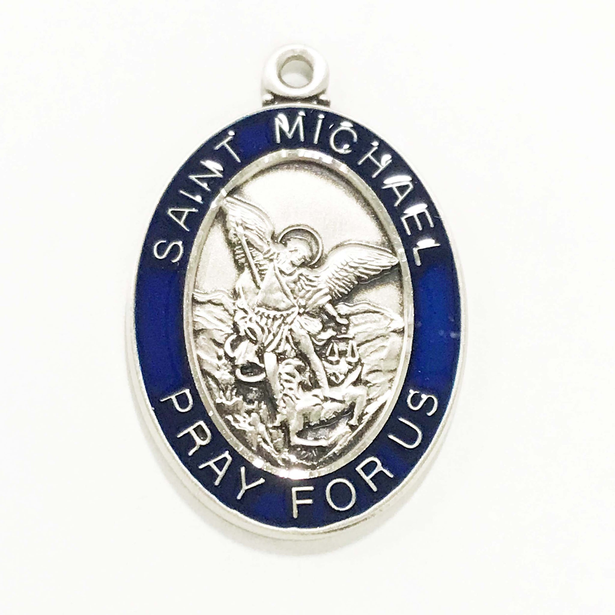 Sterling with Blue St Michael Boxed