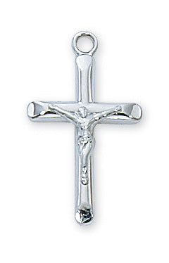 Sterling Crucifix Pendant Boxed