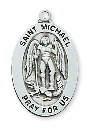 Sterling Silver St. Michael Pendant