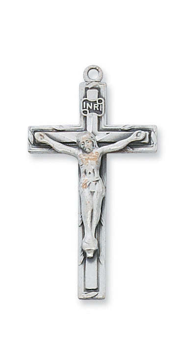 Sterling Crucifix Pendant Boxed