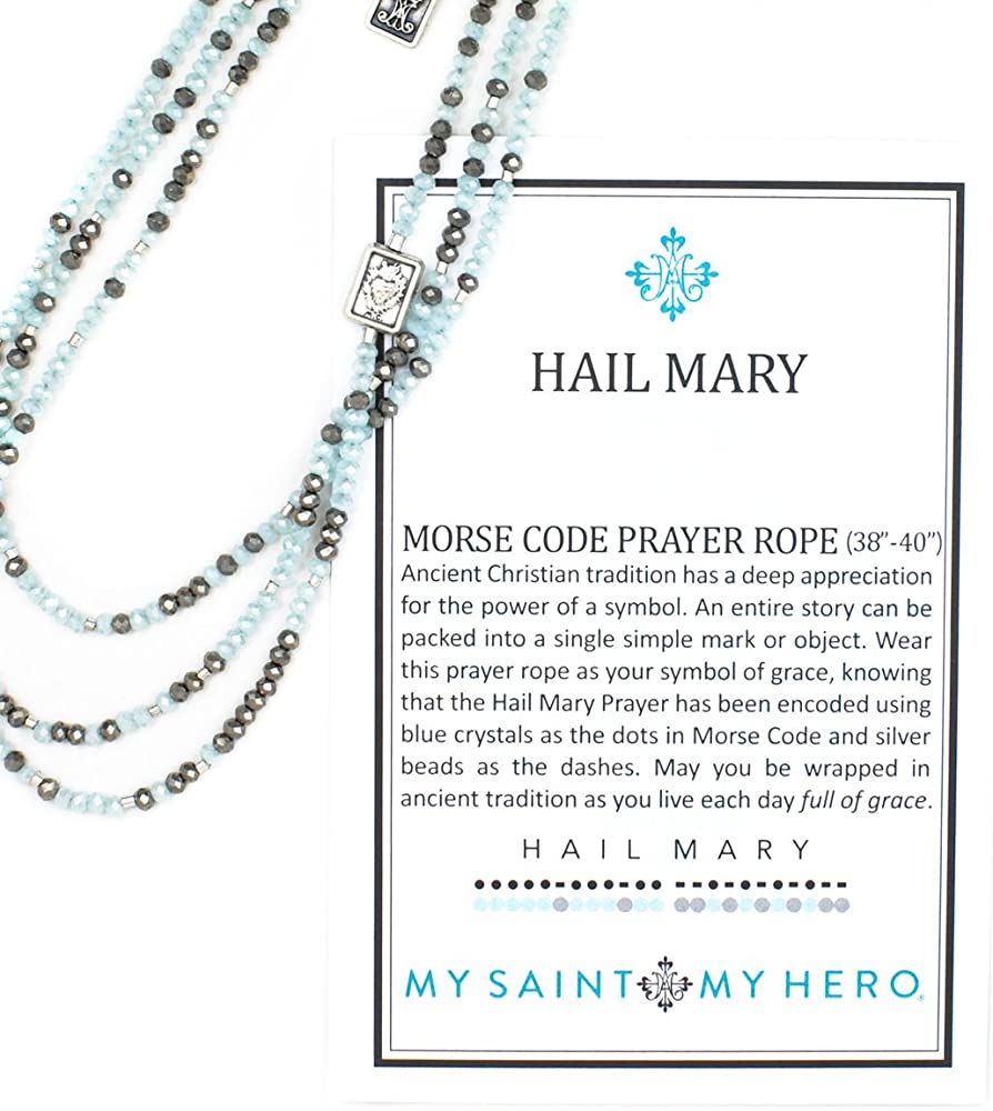 Morse Code Prayer Rope - Hail Mary